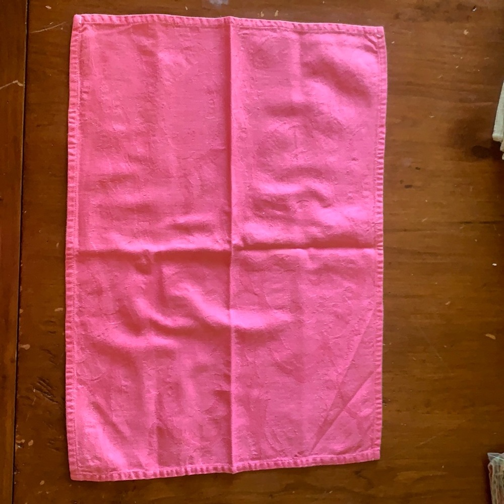 Le Jacquard Francais placemat set of 4 Pink